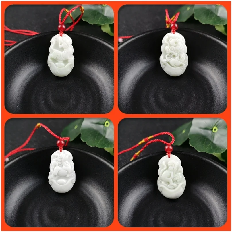 Chinese Zodiac Carved Jade Pen - Women'S Fashion Jewellery recension och pris