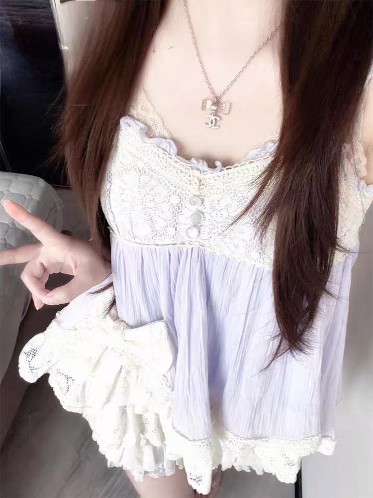 Coquette Ryousangata Dollcore  - Lace Trim Cami recension och pris