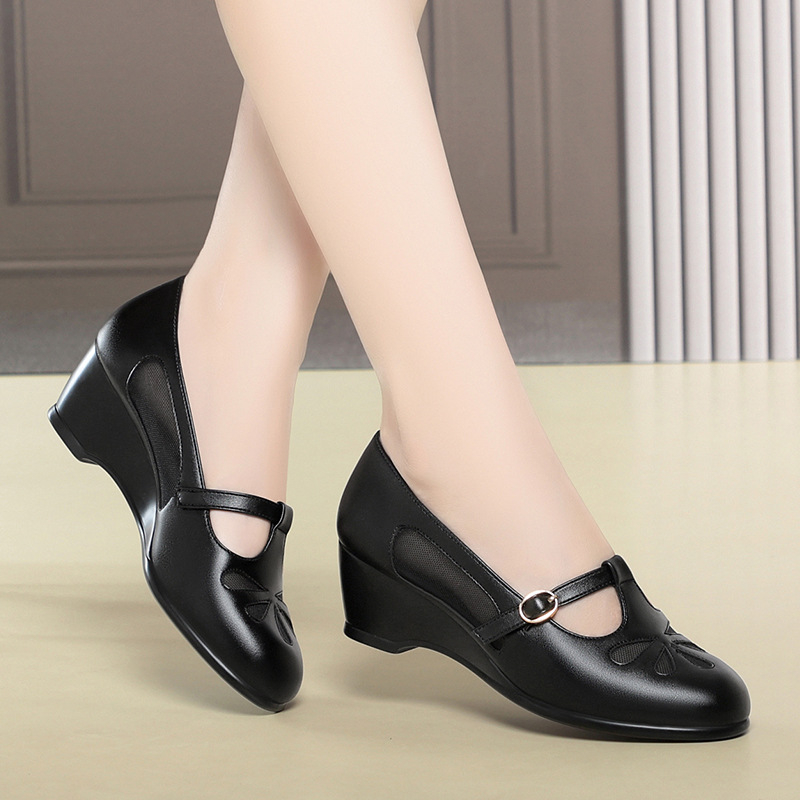 Middle Aged Women Summer Mesh  - Women'S Fashion Shoes recension och pris