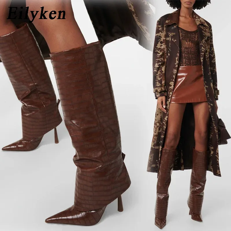Eilyken 2027 Autumn Winter Des - Women'S Fashion Knee High Boots recension och pris