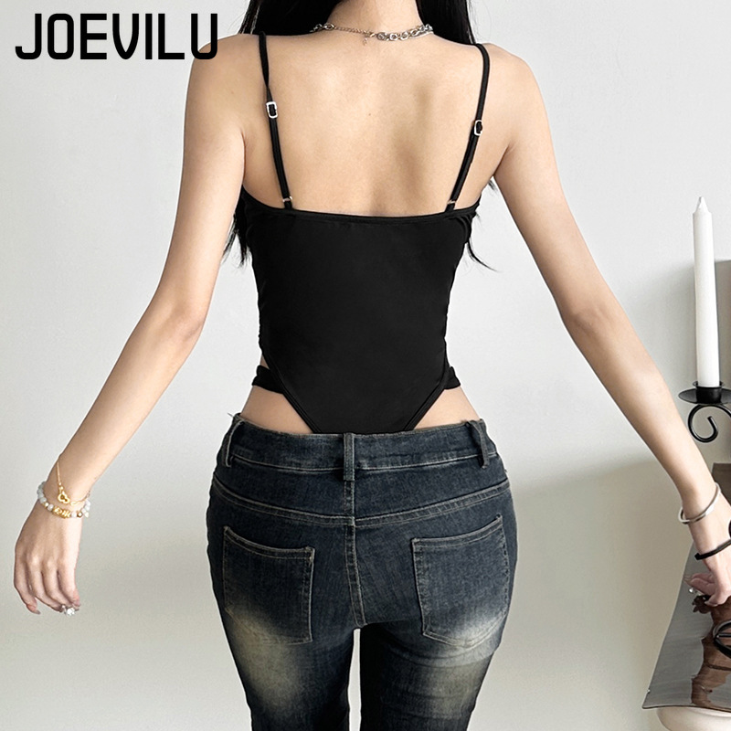 Sexy Women Bodysuit Cut Out Bo - Lace Trim Cami recension och pris