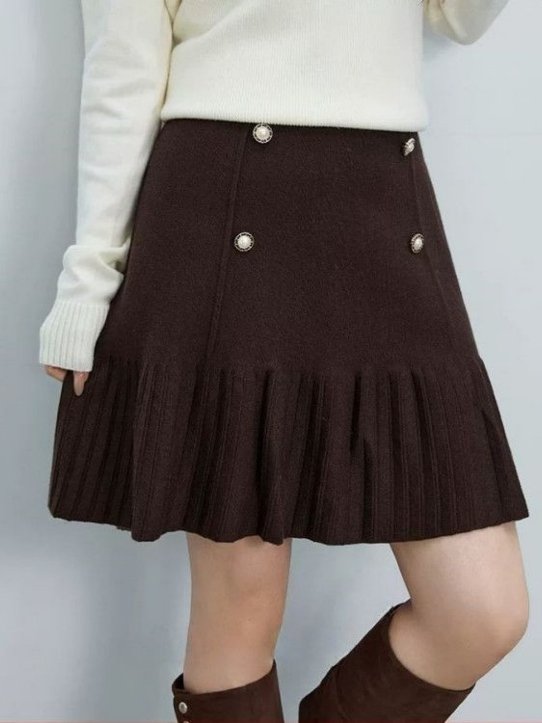 plus Size A-Line  Skirt High W - Women Fashion Over The Years recension och pris