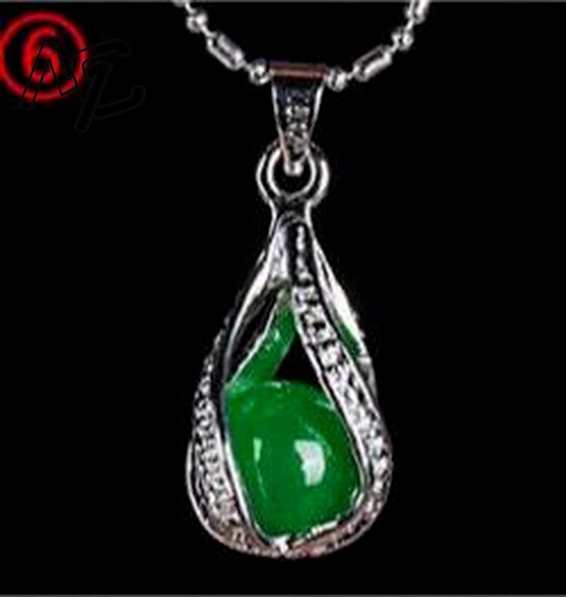 925 Silver Chinese Green Jade  - Women'S Fashion Jewellery recension och pris