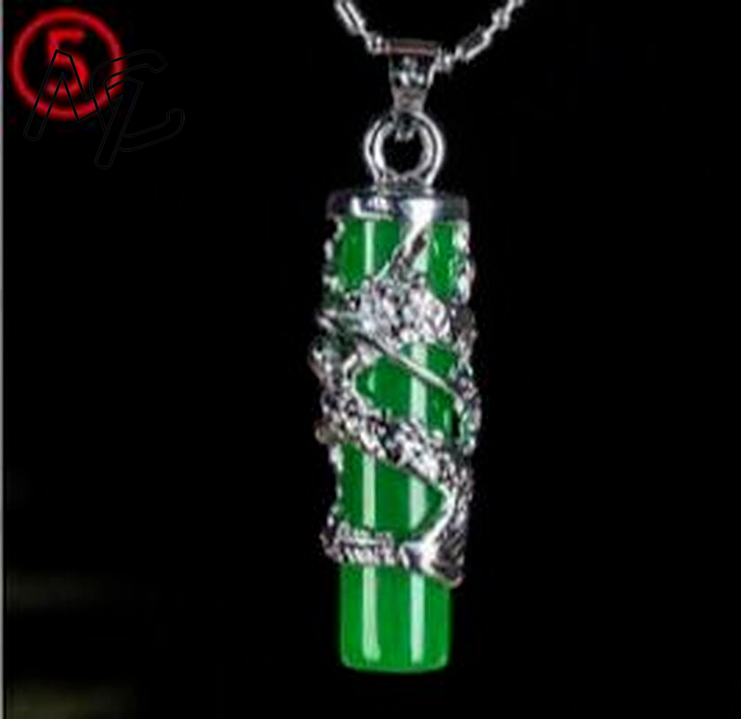 925 Silver Chinese Green Jade  - Women'S Fashion Jewellery recension och pris