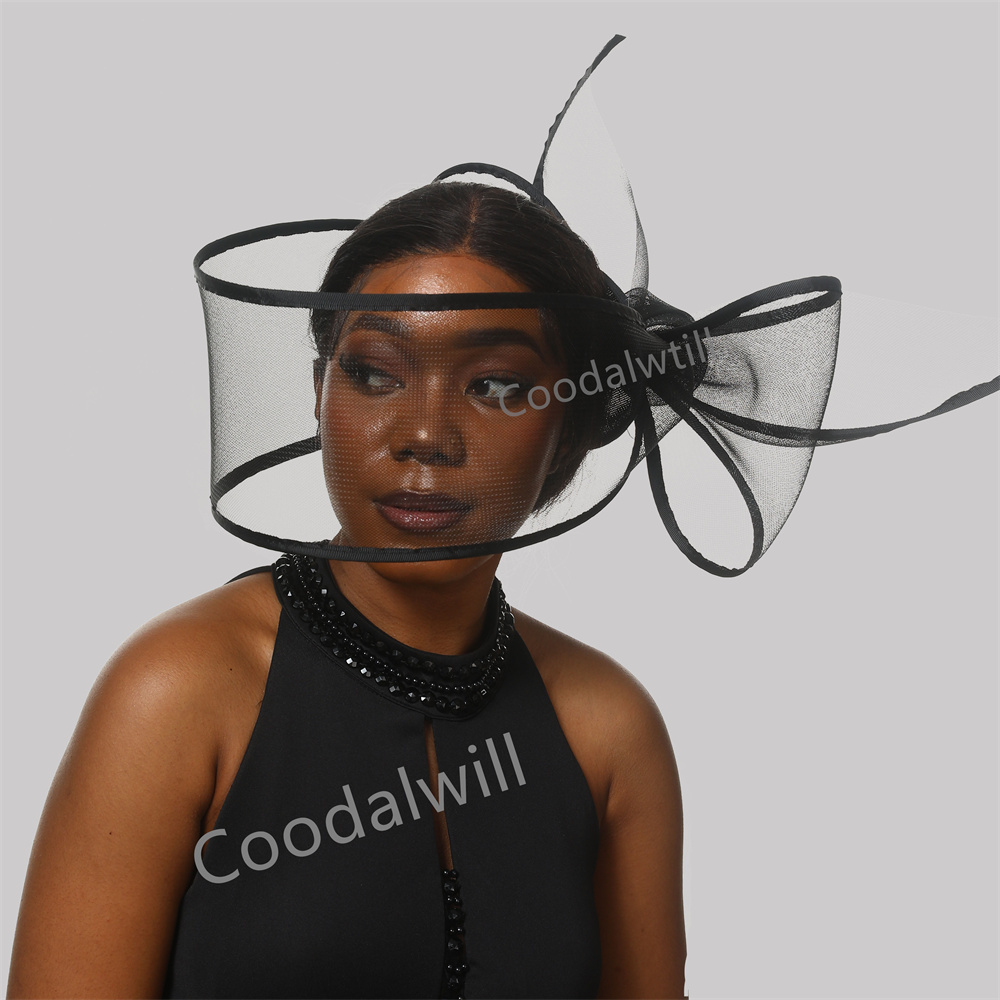Black White Amazed Fascinator  - Women'S Fashion Kentucky Derby recension och pris